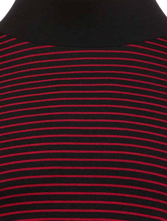 black cotton blend t-shirt - 14065422 - Zoom Image - 5