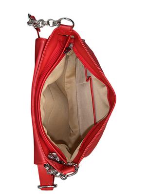 red leatherette regular handbag - 14068565 - Standard Image - 3
