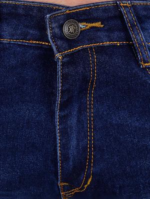 blue denim heavy washed jeans - 14070864 - Standard Image - 4