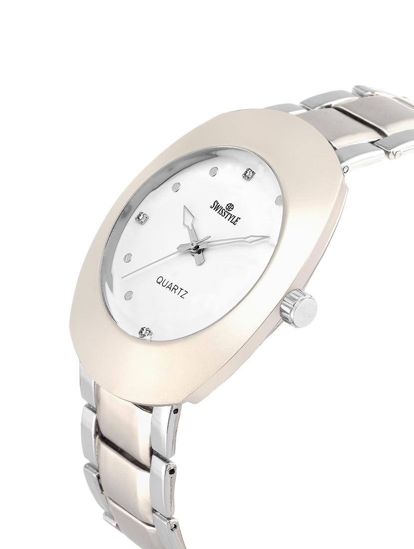 swisstyle stainless steel ladies anolog watch - 14076803 - Zoom Image - 2