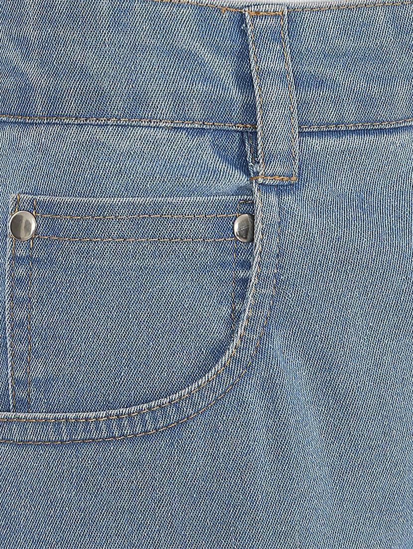 light blue denim skirt - 14076904 - Zoom Image - 4