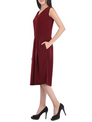pocket detail pleated jumpsuit - 14081527 - Standard Image - 2