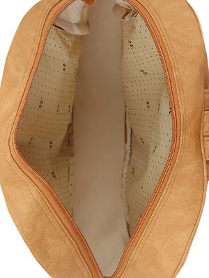 beige leatherette fashion backpack - 14082328 - Standard Image - 3
