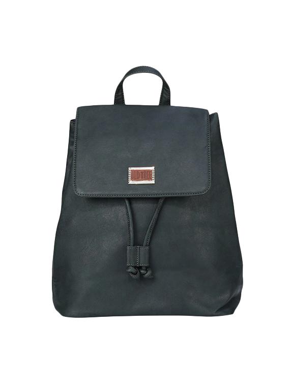 green leatherette fashion backpack - 14082846 - Zoom Image - 1