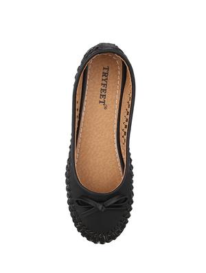 black slip on ballerina - 14085434 - Standard Image - 4