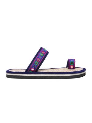 blue one toe sandal - 14085446 - Standard Image - 2