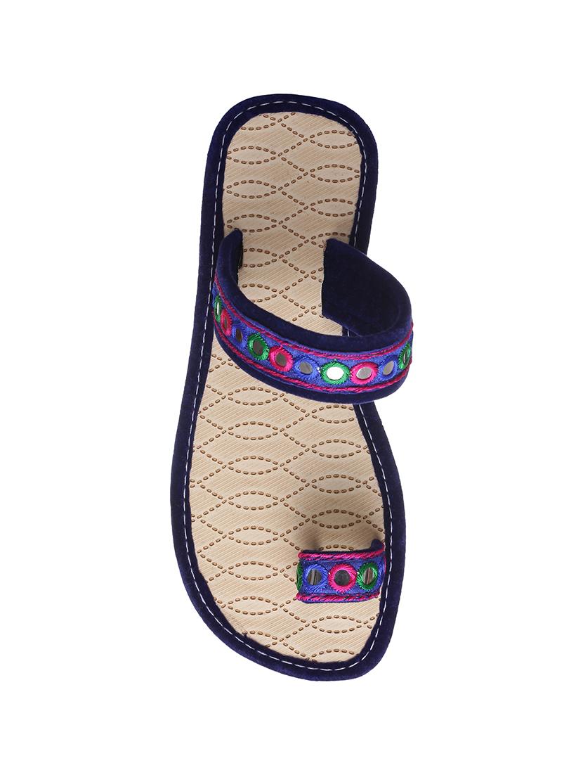 blue one toe sandal - 14085446 - Zoom Image - 4