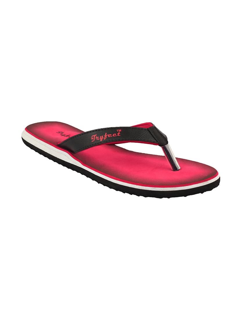 red leatherette flip flop - 14085452 - Zoom Image - 2