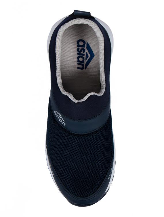 blue mesh slip on sport shoe - 14088166 - Zoom Image - 4