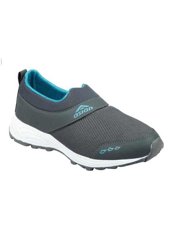 grey mesh slip on sport shoe - 14088167 - Zoom Image - 1