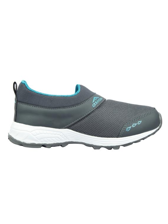 grey mesh slip on sport shoe - 14088167 - Zoom Image - 2