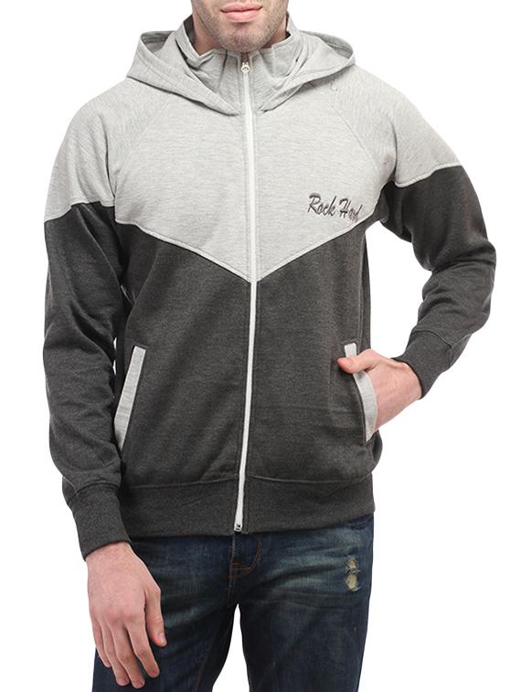 color block cotton sweatshirt - 14088647 - Zoom Image - 1