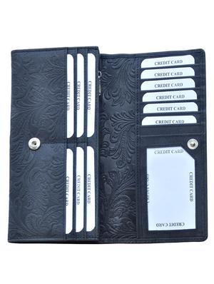 blue leather wallet - 14090842 - Standard Image - 4