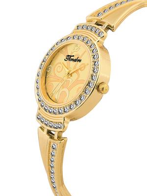 round dial analog watch(tmlxgld756) - 14095172 - Standard Image - 2