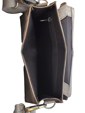 brown leather messenger bag - 14095419 - Standard Image - 3