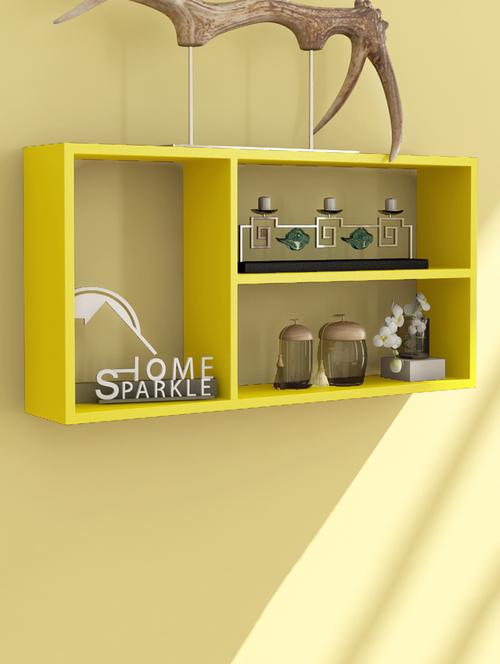 engineered wood wall shelf by home sparkle - 14096812 - Standard Image - 1