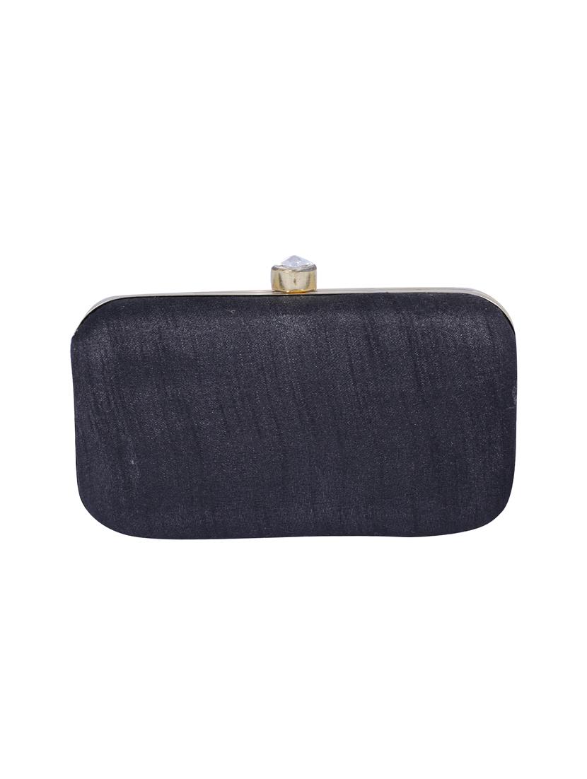 black metal clutch - 14098066 - Zoom Image - 2