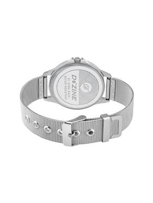 dezine stainless steel analog watch for women - 14098767 - Standard Image - 3