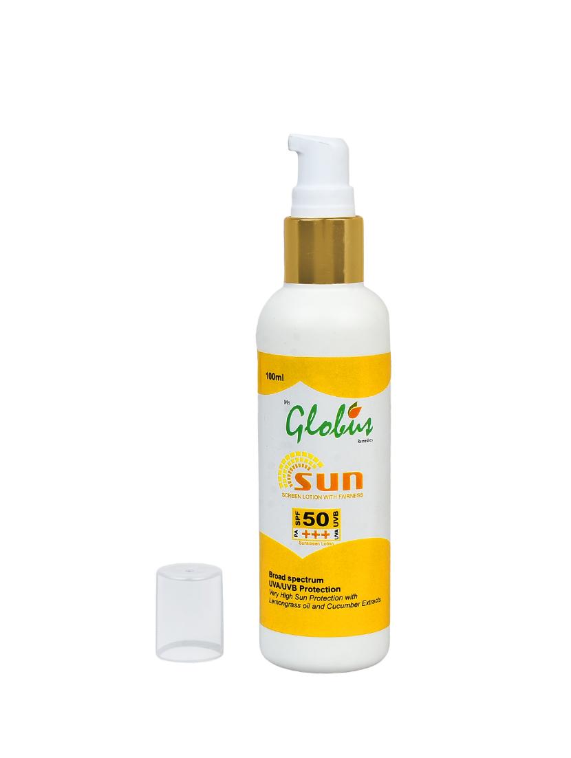globus sunscreen lotion with fairness - 14101993 - Zoom Image - 2
