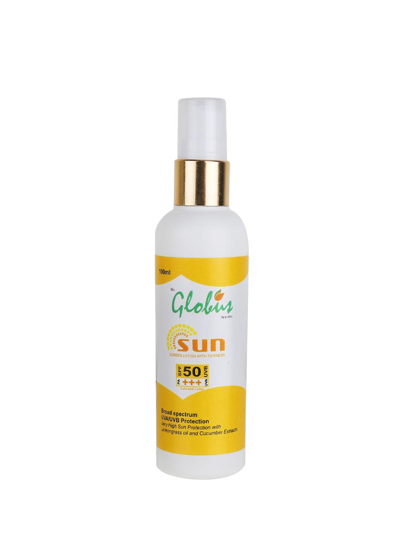 globus sunscreen lotion with fairness - 14101993 - Zoom Image - 3