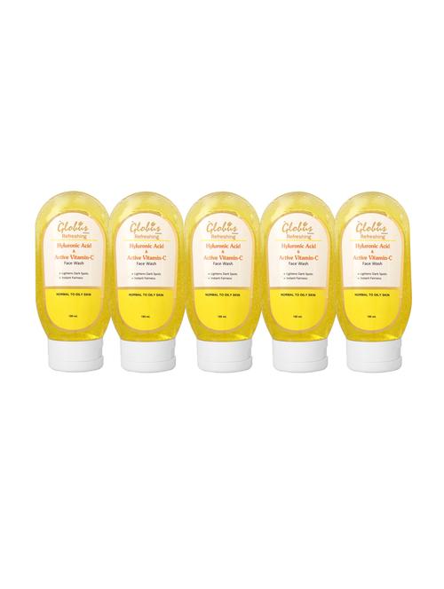 globus hyluronic acid & active vitamin-c face wash - 14102057 - Standard Image - 1