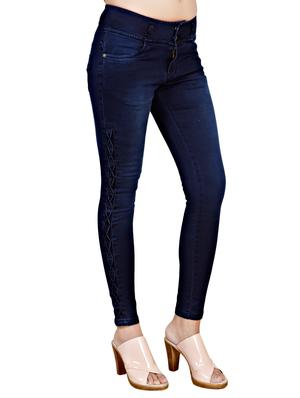 navy blue denim jeans - 14103723 - Standard Image - 2