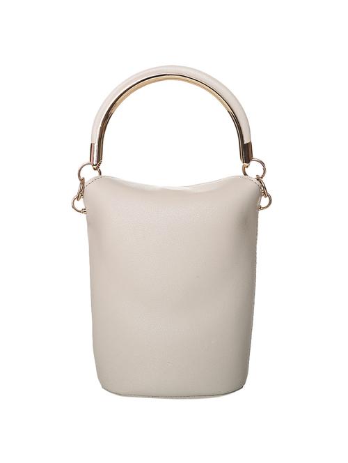 beige leatherette regular tote - 14104115 - Standard Image - 1