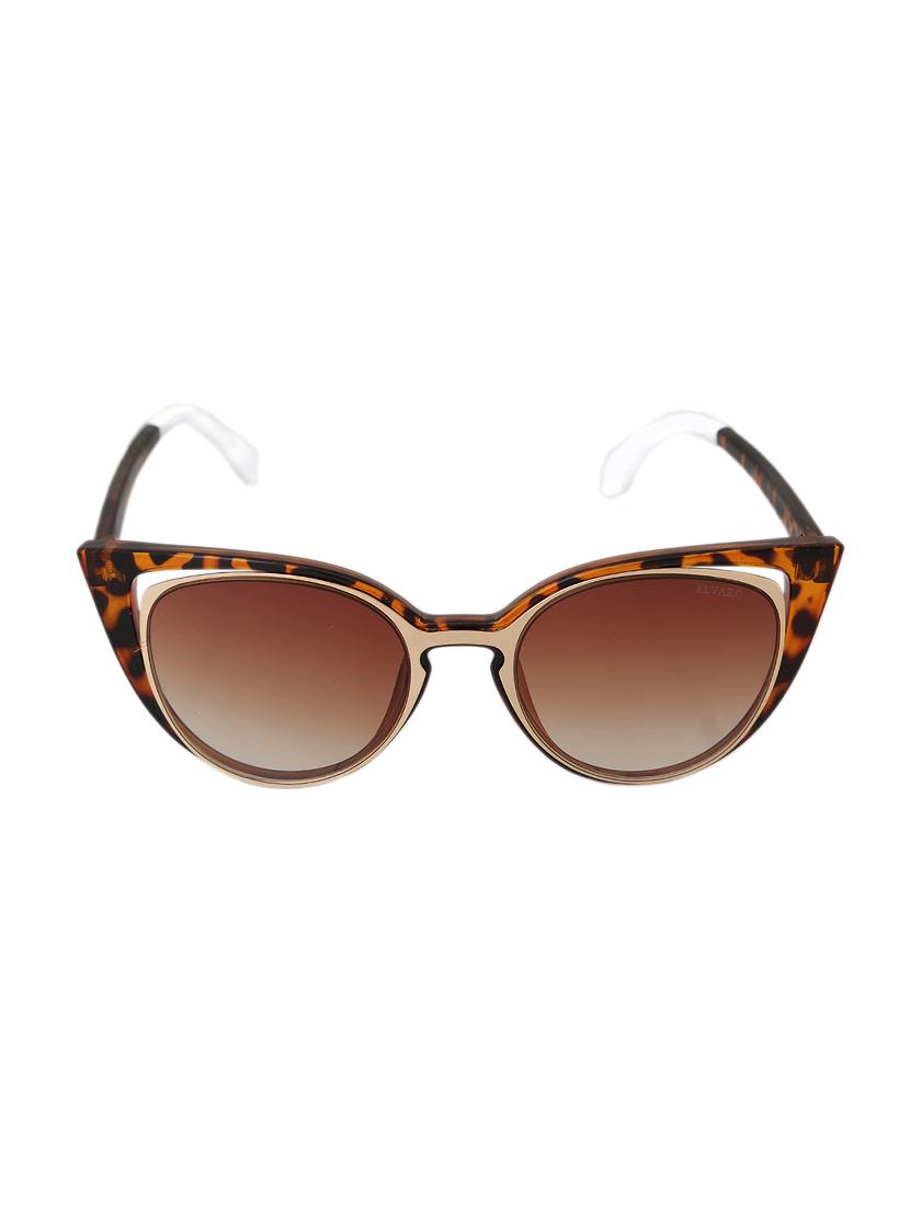 alvaro castagnino brown coloured cateye sunglass - 14107452 - Zoom Image - 1