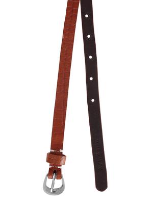 aditi wasan brown leather belt - 14108829 - Standard Image - 4