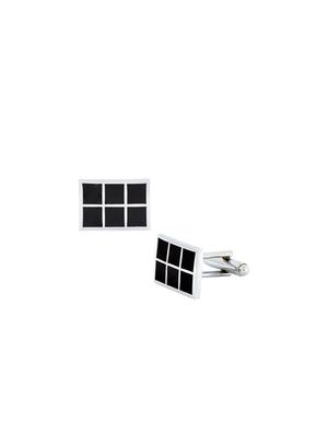 black metal cufflink - 14109835 - Standard Image - 2