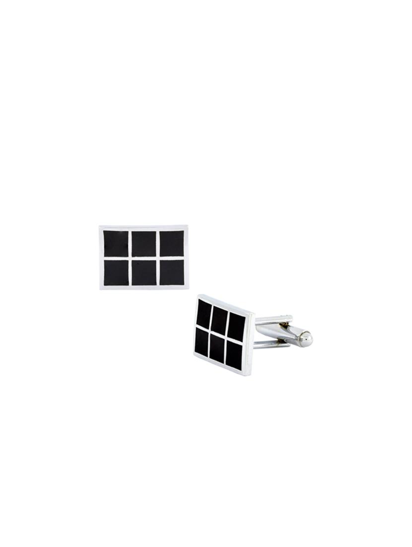 black metal cufflink - 14109835 - Zoom Image - 2