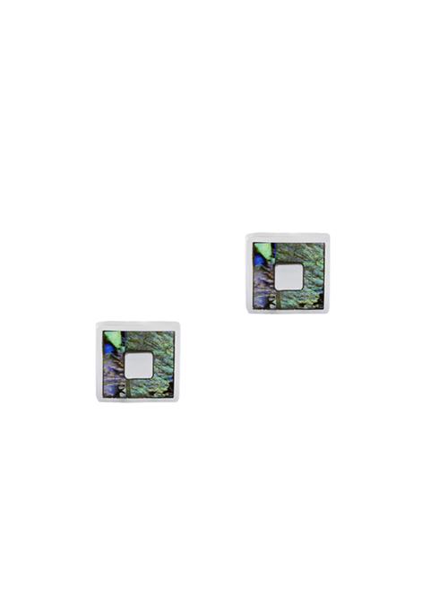 green metal cufflink - 14109850 - Very Small Image - 1