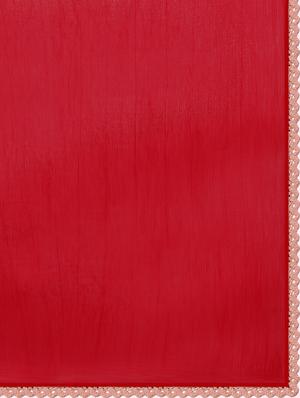 red chiffon printed saree with blouse - 14113401 - Standard Image - 4