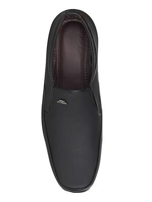 black leatherette slip on - 14115868 - Standard Image - 4