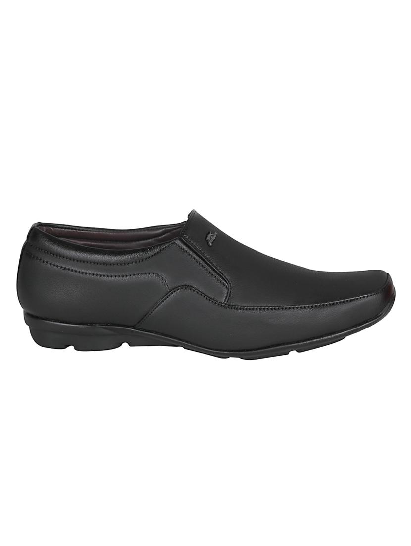 black leatherette slip on - 14115868 - Zoom Image - 2