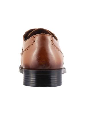 tan Leather lace-up derby - 14116764 - Standard Image - 3