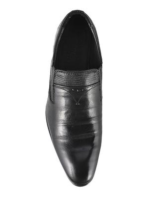 black leather slip on - 14116782 - Standard Image - 4