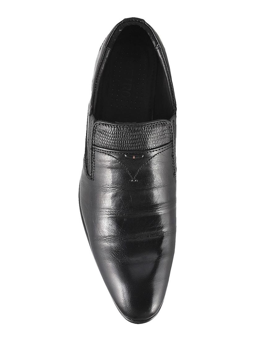 black leather slip on - 14116782 - Zoom Image - 4