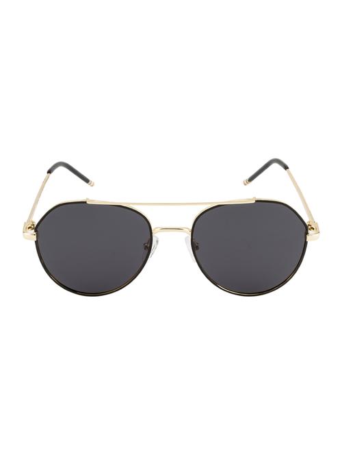 ted smith unisex aviator sunglasses (ts-17122s_blk-gry) - 14123177 - Very Small Image - 1