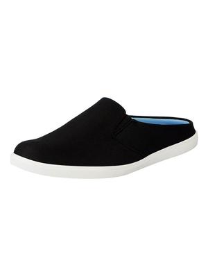 black canvas slip on mule - 14127855 - Standard Image - 3