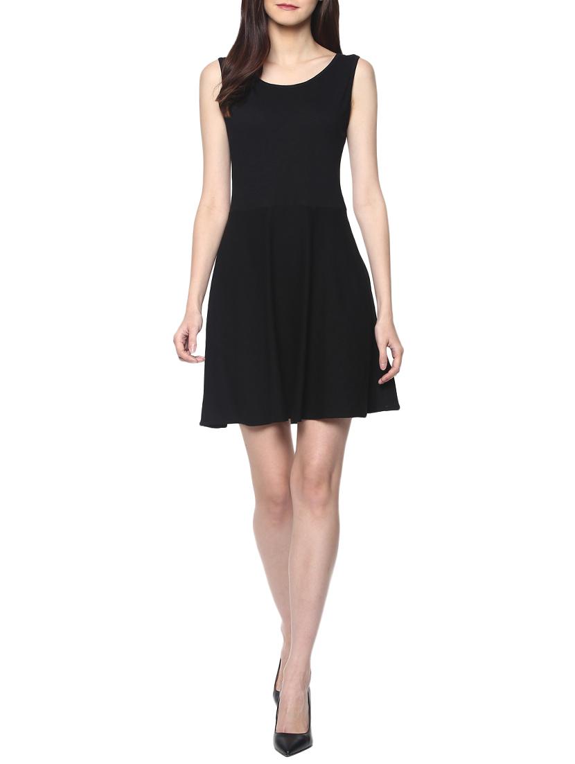 fit and flare scoop back dress - 14128808 - Zoom Image - 1