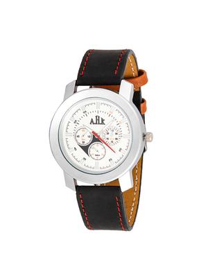 ahk combo silver analog wrist watch and over-sized sunglass - 14130100 - Standard Image - 2