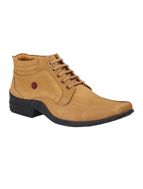 tan leather low ankle boot - 14131835 - Standard Image - 1