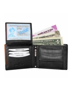 black leather wallet - 14131899 - Standard Image - 3