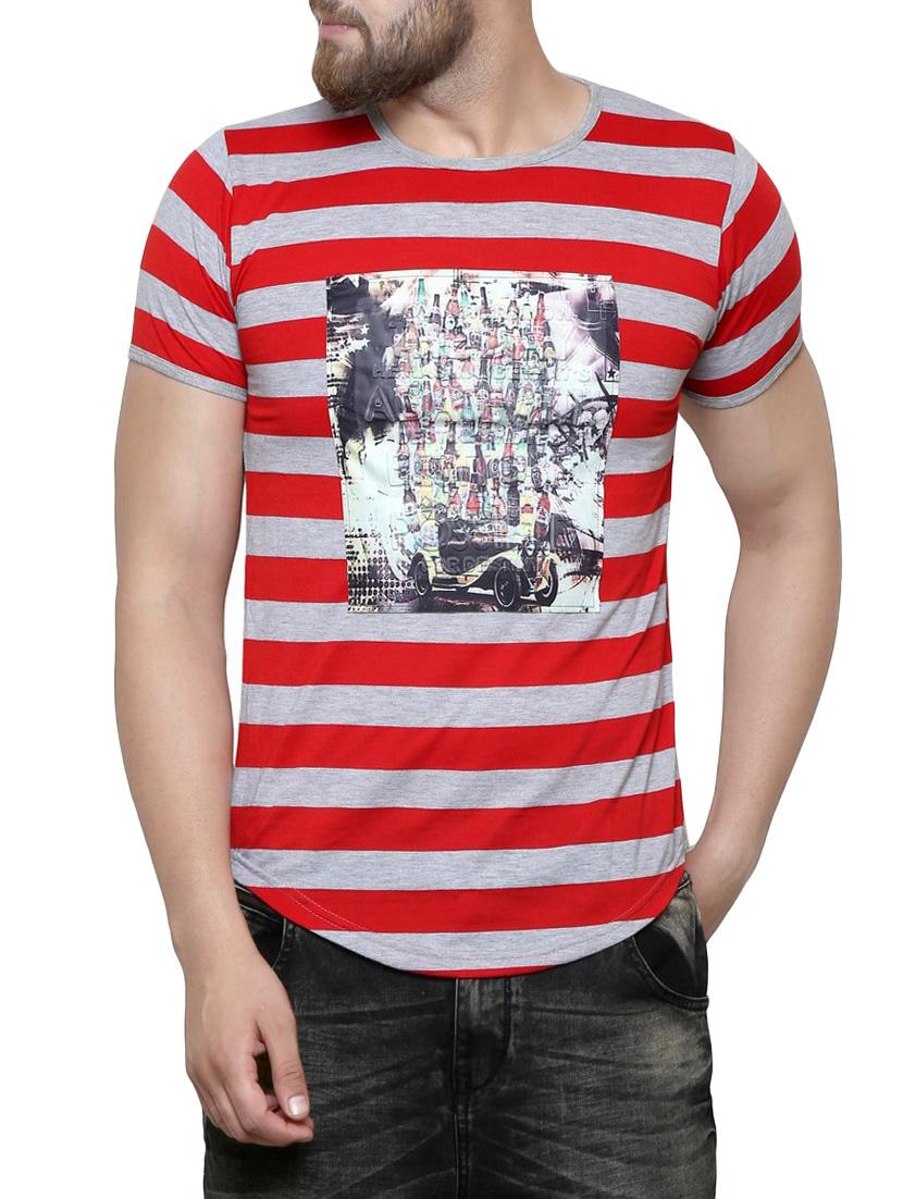 red cotton t-shirt - 14135590 - Zoom Image - 1