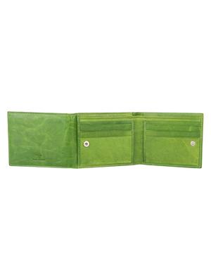 aw green leather wallet - 14138458 - Standard Image - 3