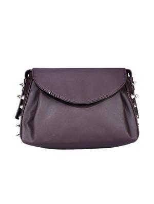 purple leatherette regular sling bag - 14143247 - Standard Image - 4