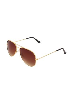 zyaden golden aviator sunglasses 9 - 14147205 - Standard Image - 3