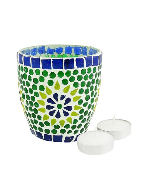 brahmz glass mosaic candle votive vot-67 - 4inch - 14147564 - Very Small Image - 1