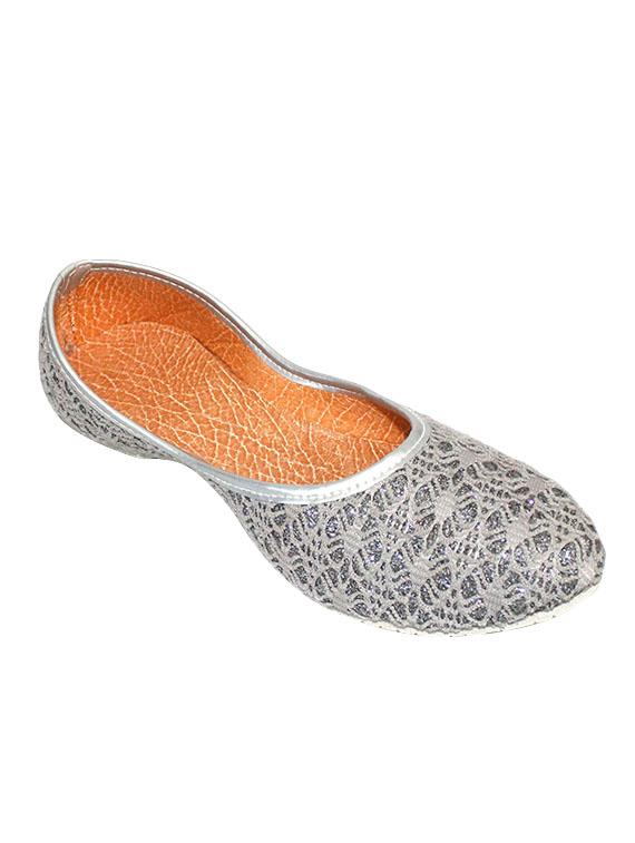 grey slip on jutis